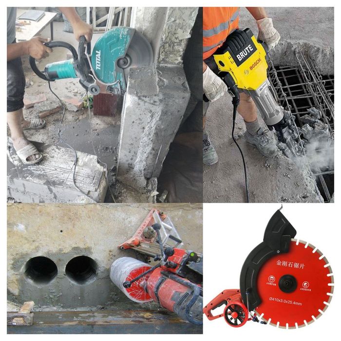 Услуги Алмазний бурения сверления Алмазное бетона резка перфоратор