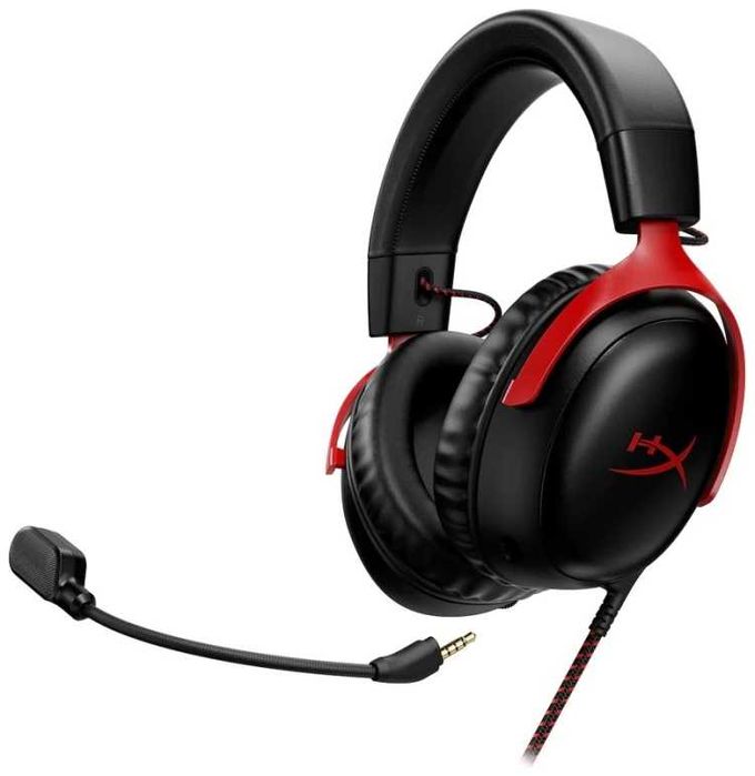Новые ! Наушники HyperX Cloud III черно-красный