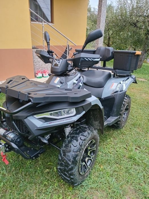 Vand Atv Promax 370 bine intretinut,fabricat 2023 inscris la primarie .Putere 21cp ,1100km, telef 0770398972 .Pret 3590 euro.