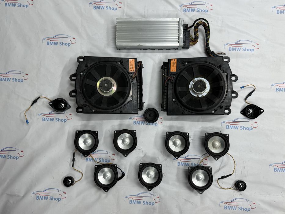 Logic 7 комплект bmw E60 E63 E65 E66 Колонки музыка лоджик harman