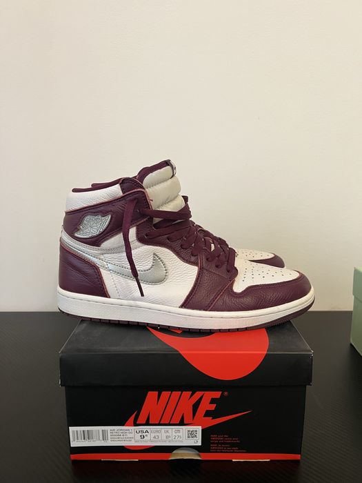 Adidasi Nike air Jordan 1 High OG Bordeaux 43