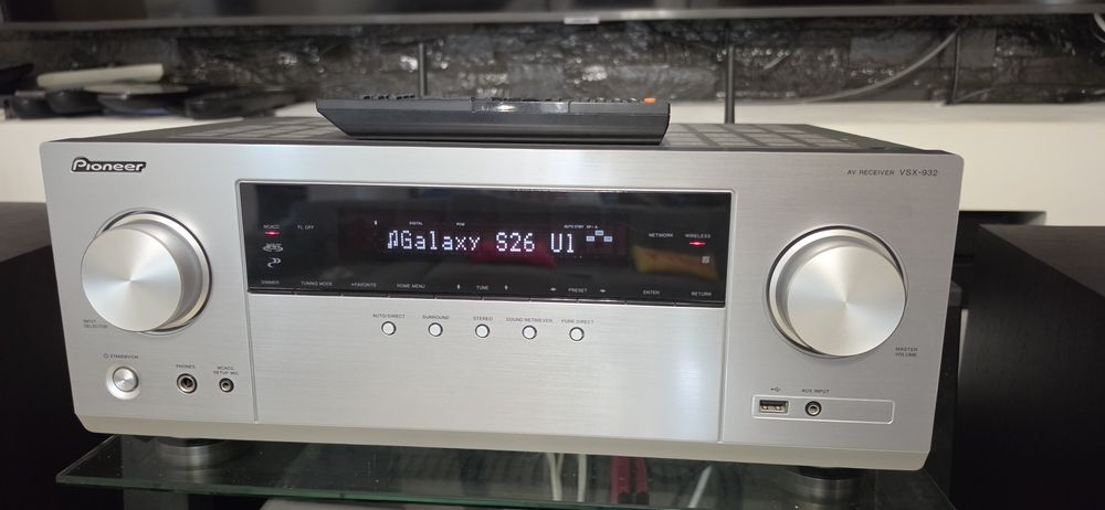Receiver 7.2 Pioneer VSX-932 Dolby Atmos Bluetooth Wifi Tidal Usb 4k Phono