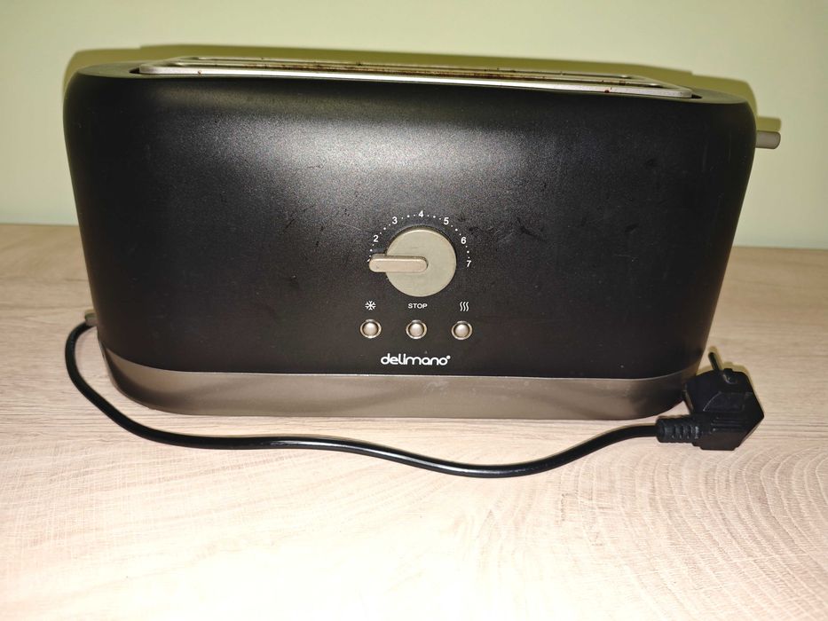 Тостер Delimano/ черен