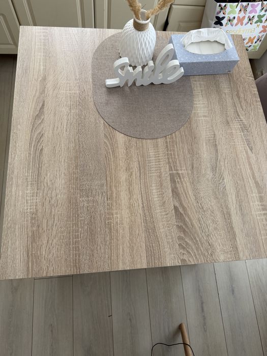 Masa 80x80/160 stejar