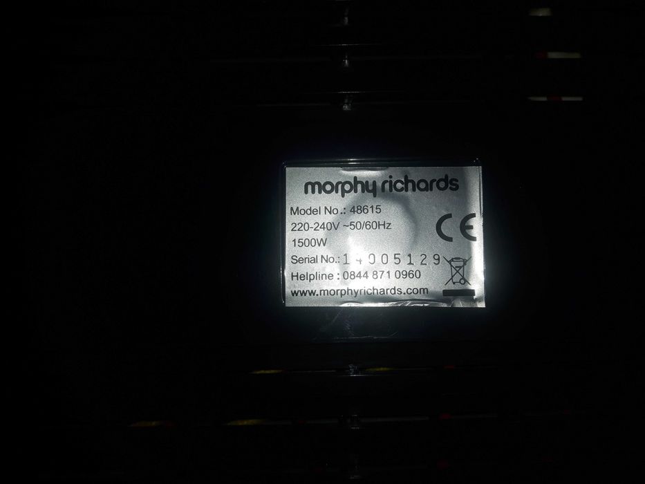 Morphy Richards Model No. 48615 1500W