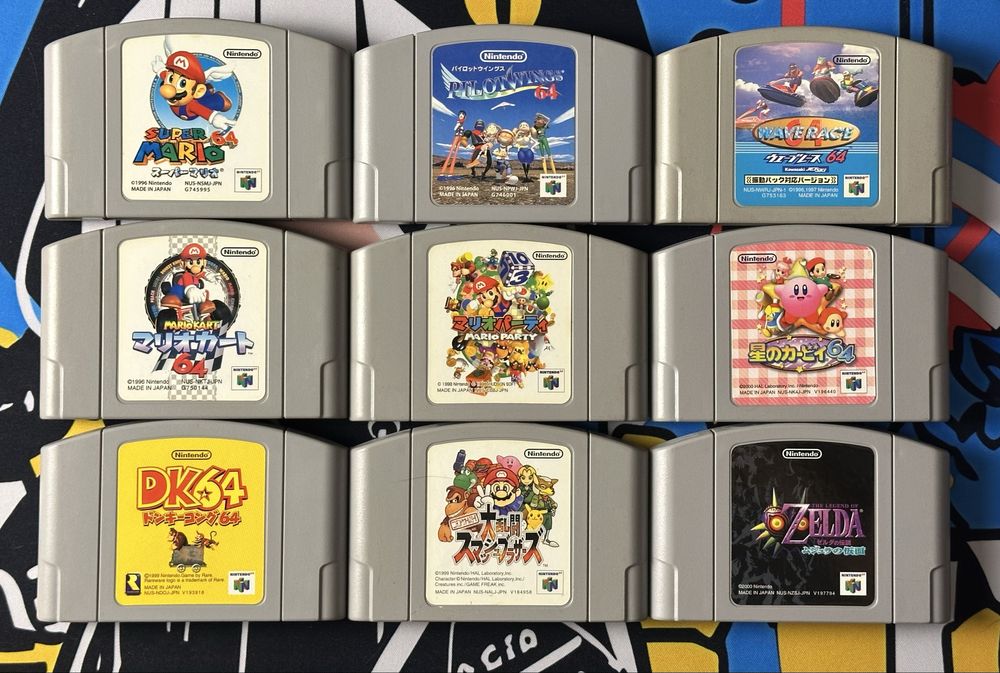 Игры/картриджи nintendo 64