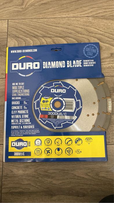 Panza diamant 300mm/Disc diamantat 300mm pentru beton Duro