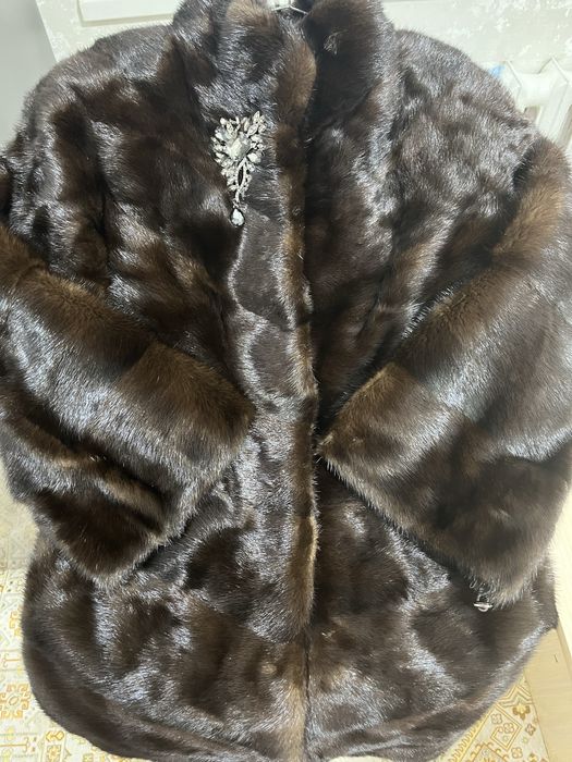 натуральная норковая шуба