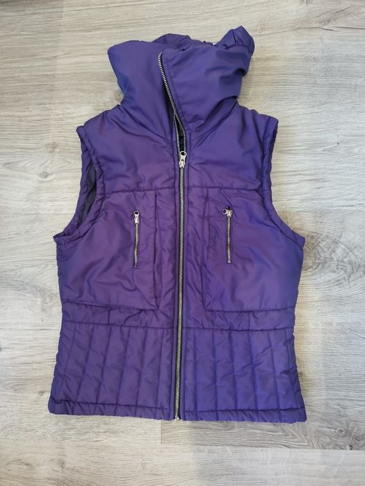 Дамска лилава, вталена грейка хс размер