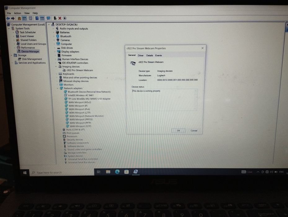 Camera web Logitech c922 pro
