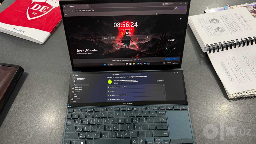 ASUS ZenBook Duo — 16GB RAM / 1TB SSD / i7 11-avlod / Touchscreen