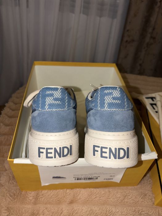 fendi sneakers dama 38,5 autentici