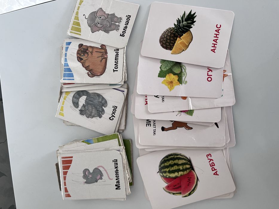 Развивающие игрушки/карточки