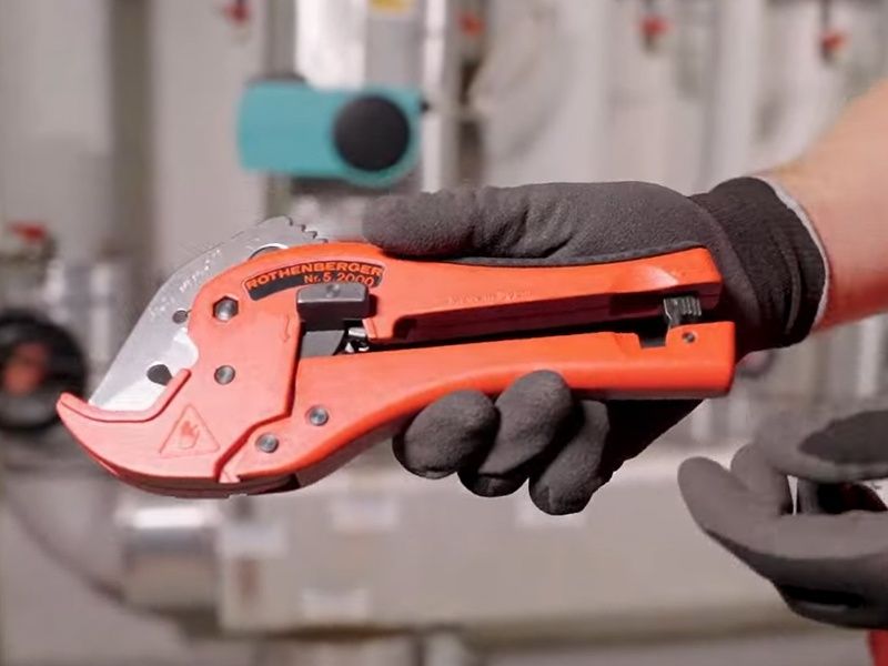 Foarfeca pentru țevi din plastic Rothenberger Rocut 50 TC