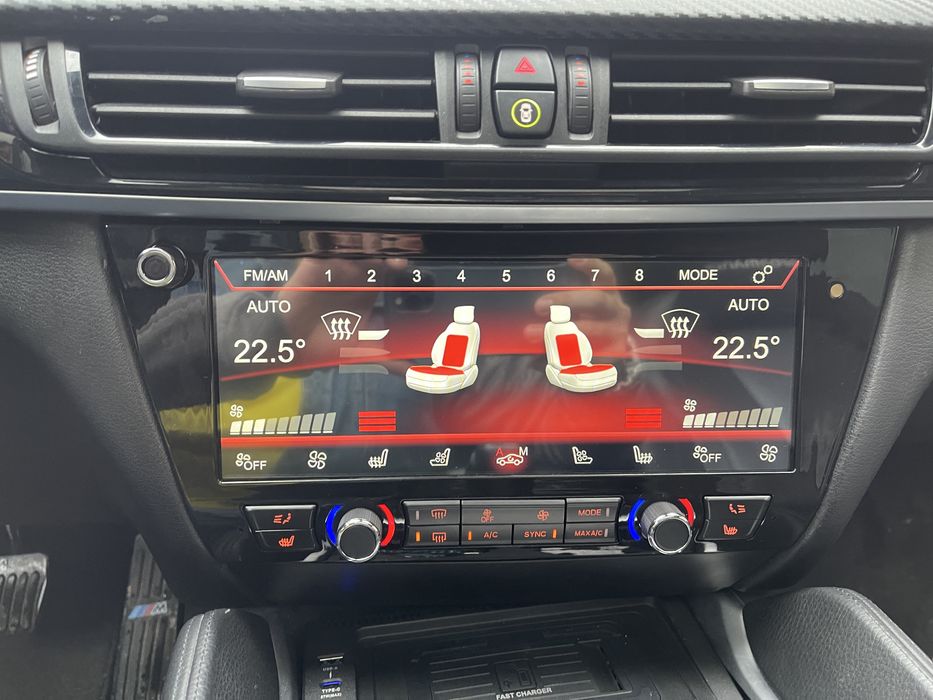 Panou clima AC digital pentru BMW X5 F15 X6 F16
