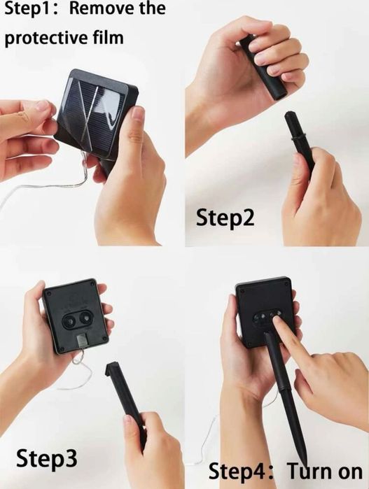 10М Соларна светлинна верига