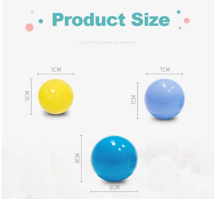 Игрушки Детский набор мягких мячей Bolalar uchun yumshoq koptokchalar