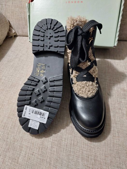 Ted Baker боти / ботуши естествена кожа