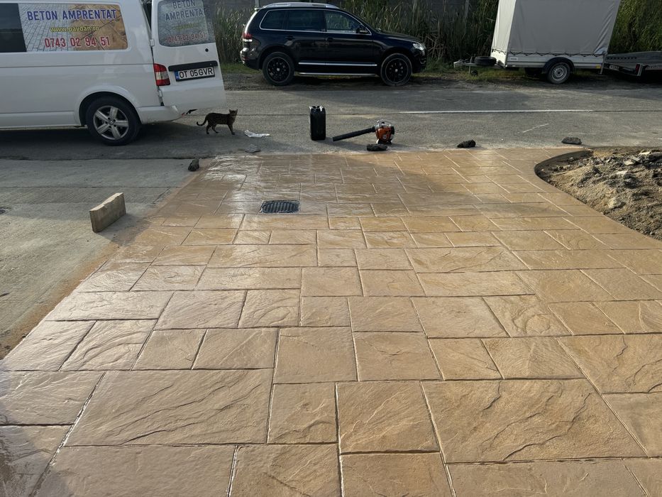 Beton Amprentat Timisoara