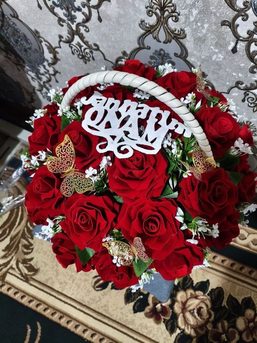 Suniy gullar_ajoyib sovg'a har qanday bayramga!