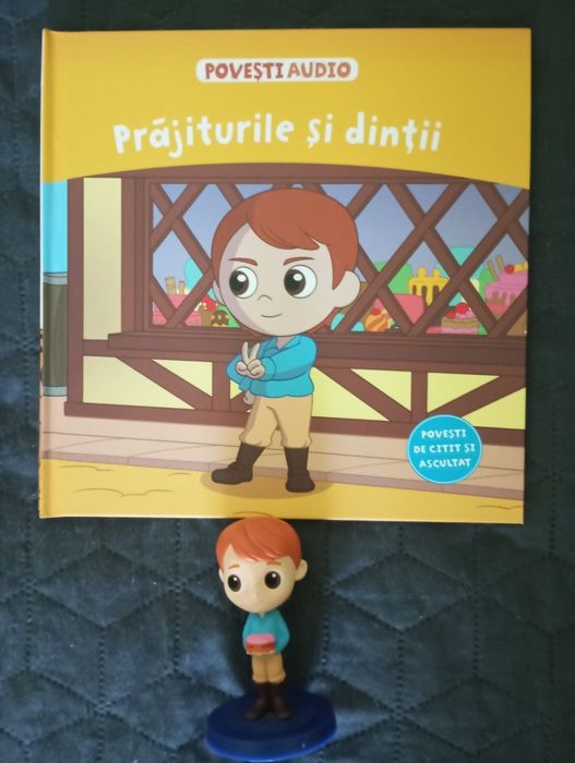 Cărți cu povesti audio și figurine
