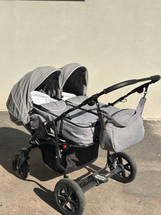 Mikado twin 3 în 1 cărucior dublu