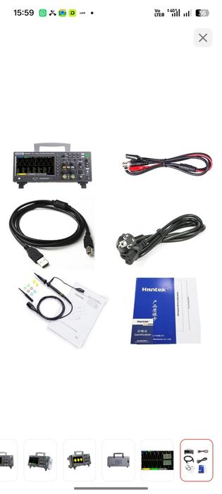 Продам осцилограф Hantek DSO 2D15