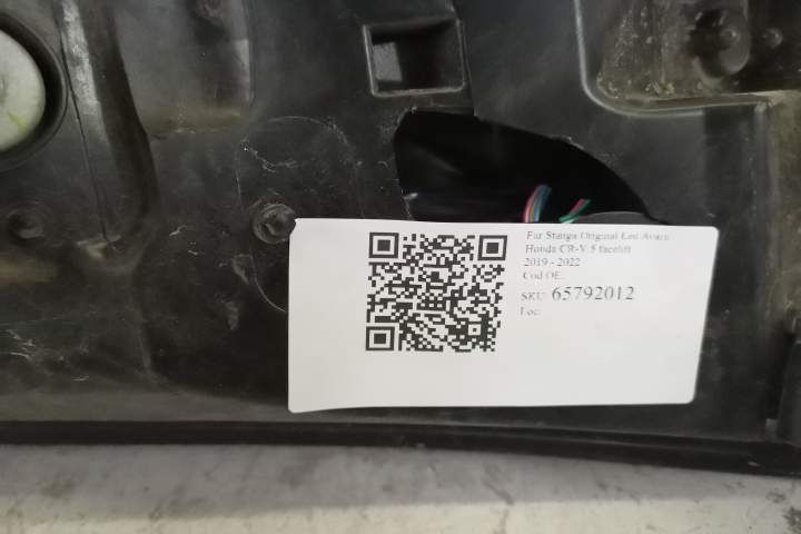 Ляв фар Оригинален Лед Авариран Хонда / Honda CR-V 5 фейслифт [Аварира