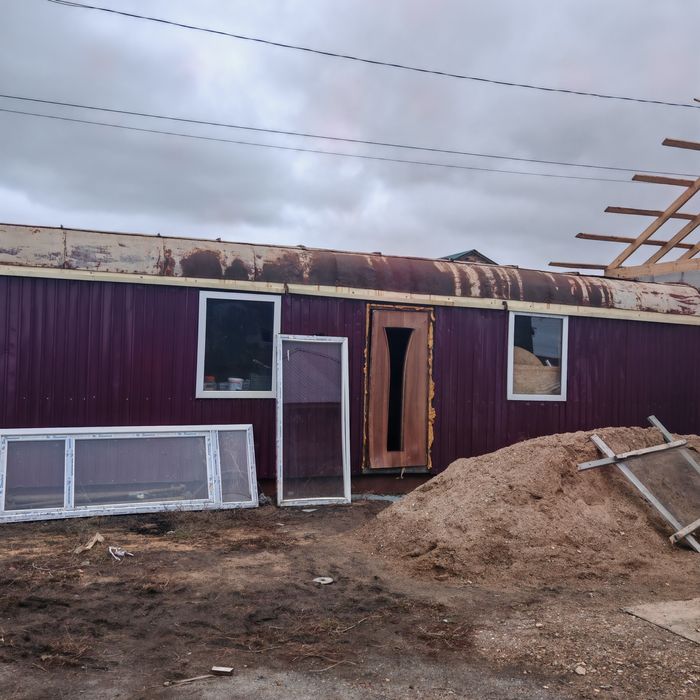 Жилой вагон утеплены