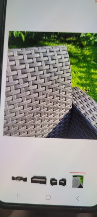 Садовая мебель из искусственного ратанга