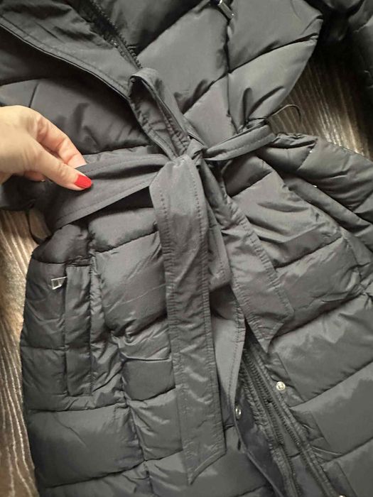 Geaca lungă, model actual de iarnă