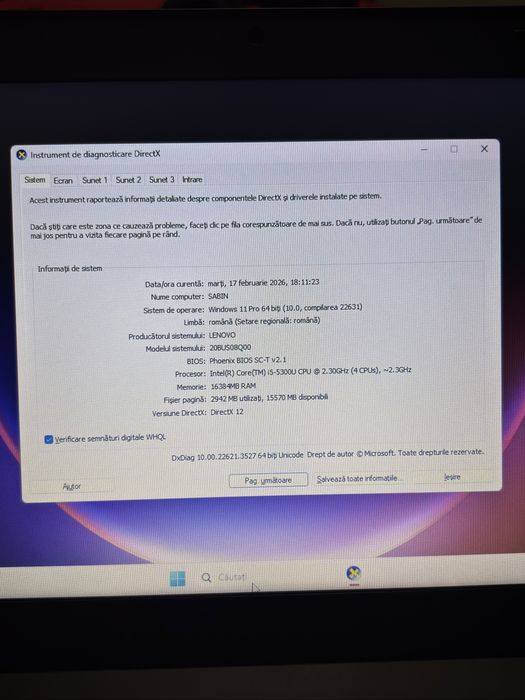 Laptop Thinkpad Lenovo