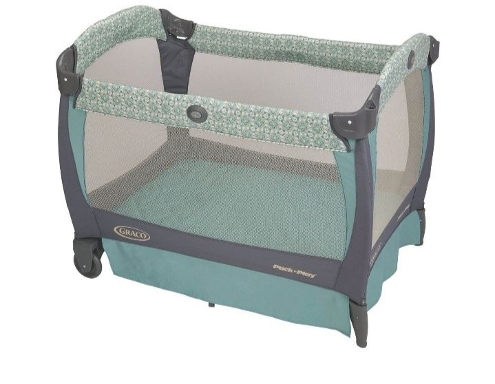 Детский манеж-кроватка Graco Contour Electra Deluxe LIGHT