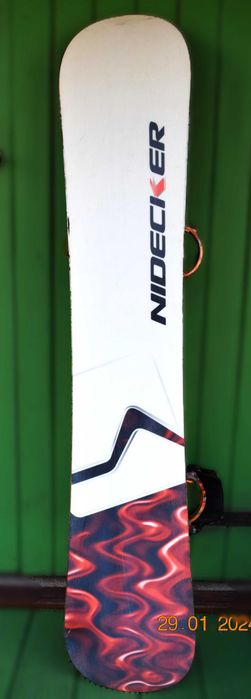 Placa snowboard Nidecker Wood-core AXYS 155cm, cu legaturi K2 LIEN