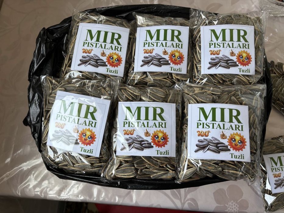 Semichka Optom —  Mir Pistalari Tayyor 100 gr qadoqda