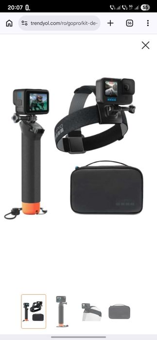 GoPro 13 Black + Adventur 3.0 Bundle -Nou/Sigilat 24 Luni Garantie