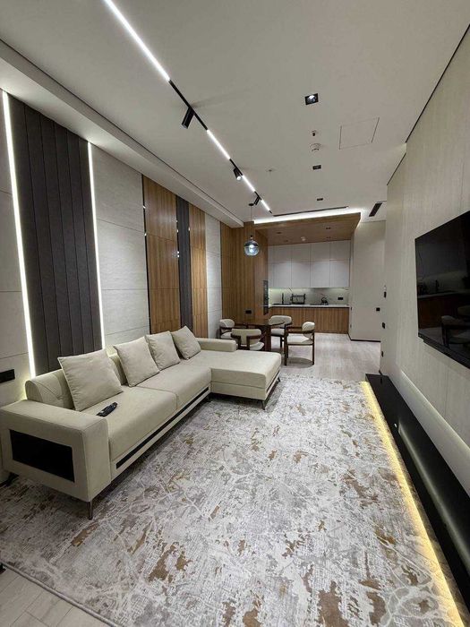 ЖК NEST ONE с видом на парк в Аренду на 15ом Этаже + Мебель Тех ID02