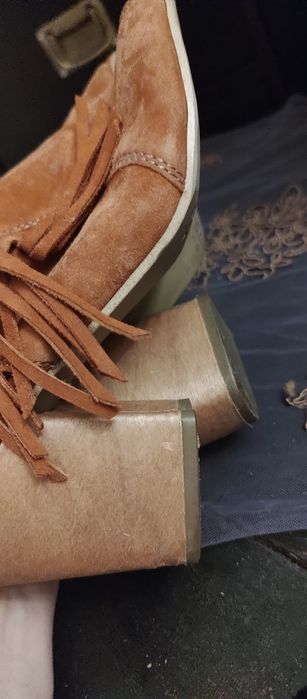 sandale saboți Tamaris piele naturala 38