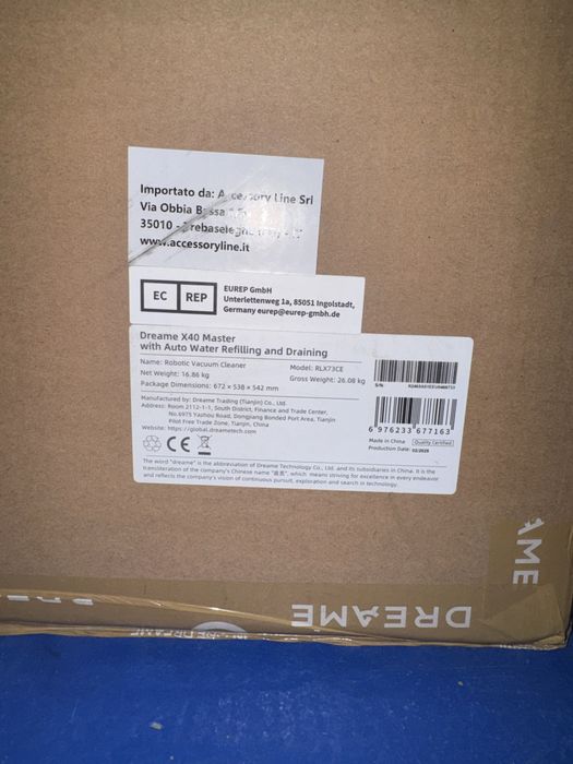 Robot dreame x40 master nou sigilat