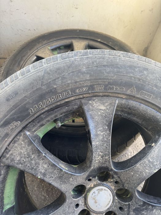 Vând set jante aliaj 18” BMW X5 E53 (5x120)
