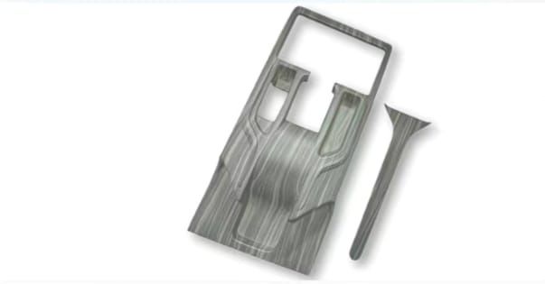 Декоративная накладка на элементы центральной консоли на Hongqi E-QM5