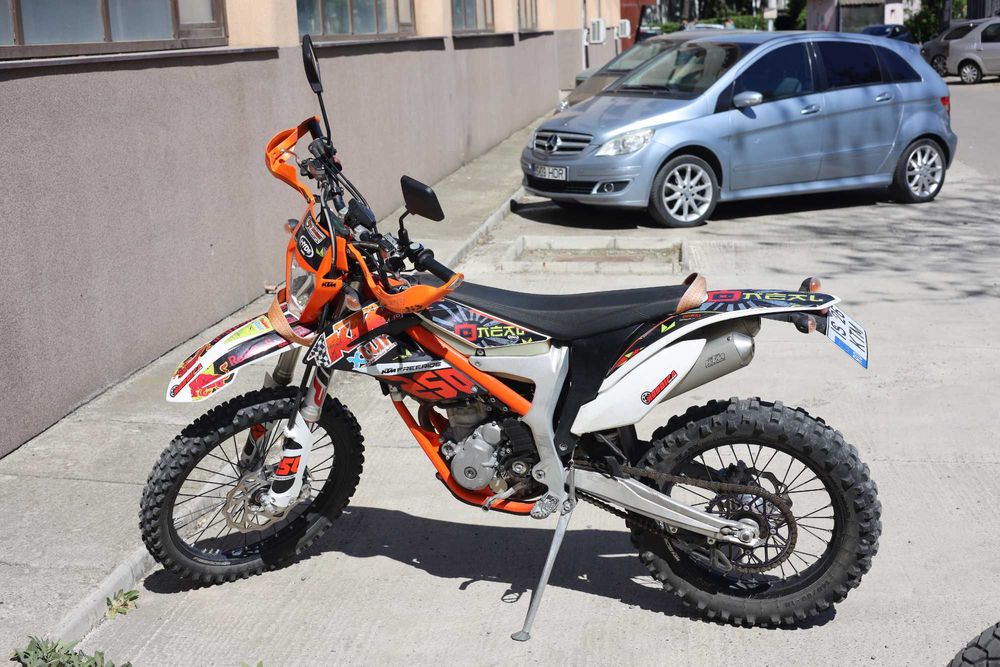 motocicleta ktm freeride 250 F 2018 4T inmatriculat