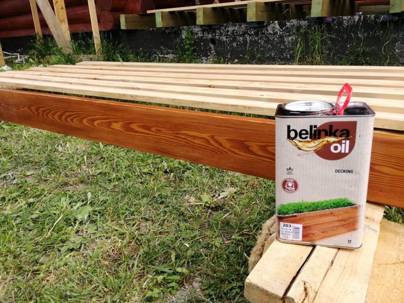 Масла и пропитки для дерева от Европейского производителя