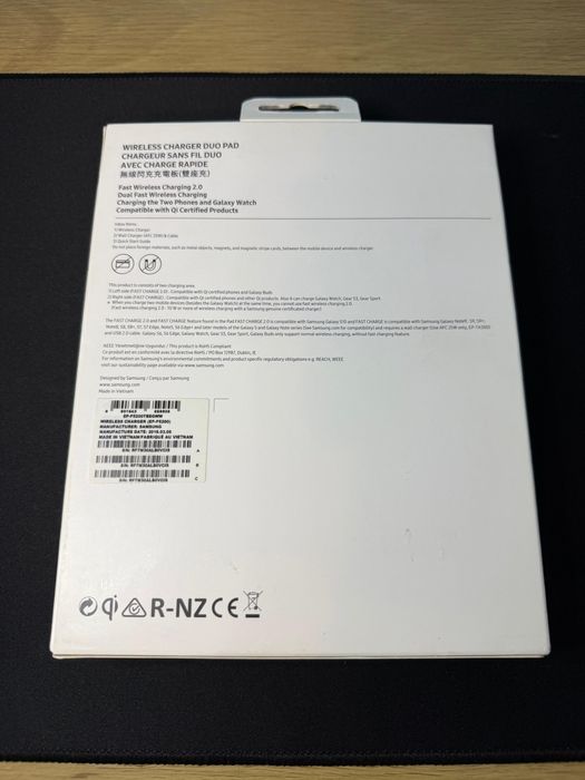 Samsung Wireless Charger Duo Pad - nou, desigilat pt testare