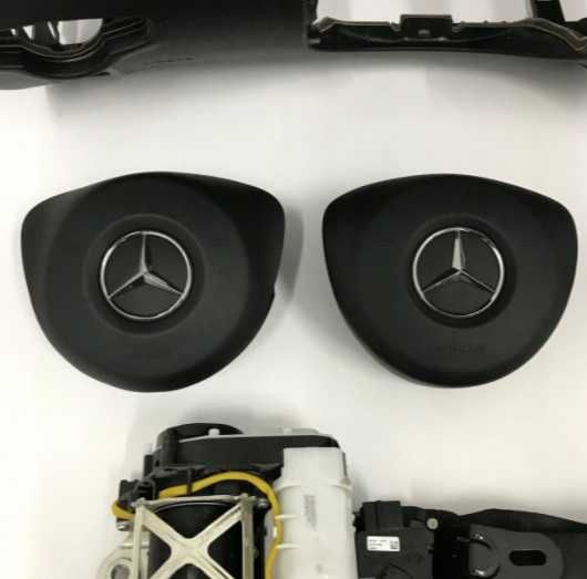 Mercedes Benz C E class w205 kit airbag volan amg rotund picioare w213