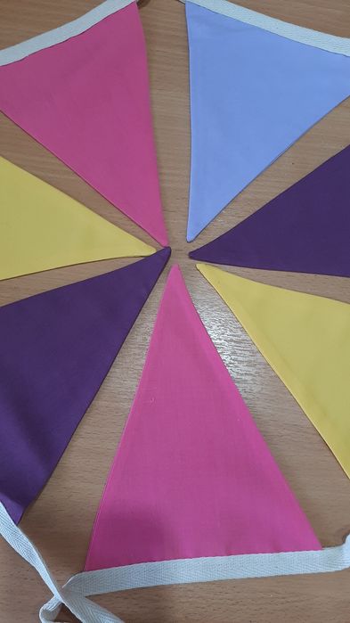 Флажки тканевые.