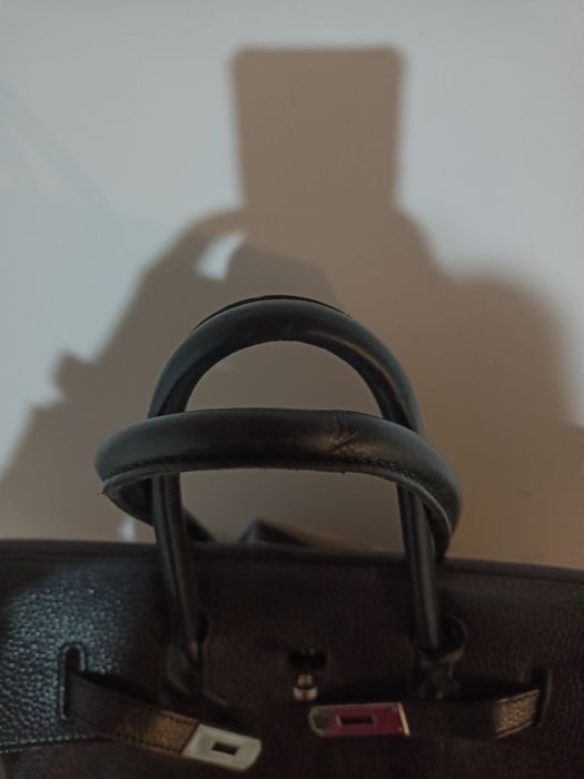 Geanta piele neagra