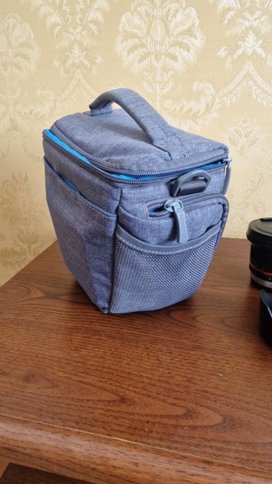 Panasonic Lumix G7 + 3 обектива (14-42, 40-150, 12mm) + 2 батерии