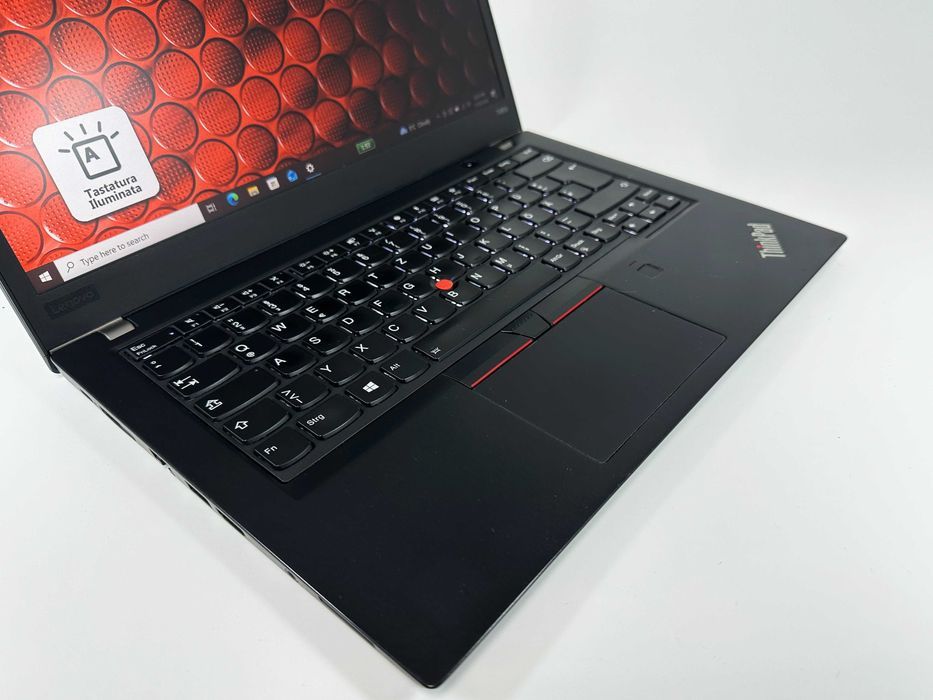 Laptop Lenovo Thinkpad T480s Intel i7 40gb ram 512 gb ssd Ecran 14 inch Full HD Design slim Gama Business Factura si Garantie 1 an