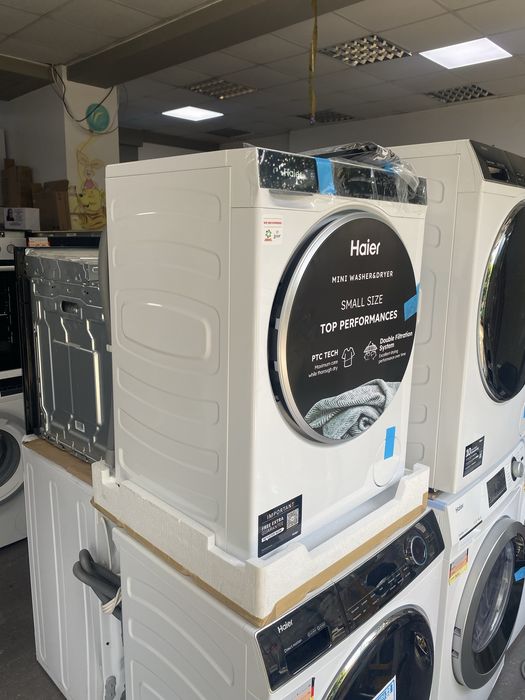 Мини пералня със сушилня Haier. HWD50-BP12307U1 5.0/2,5 kg.